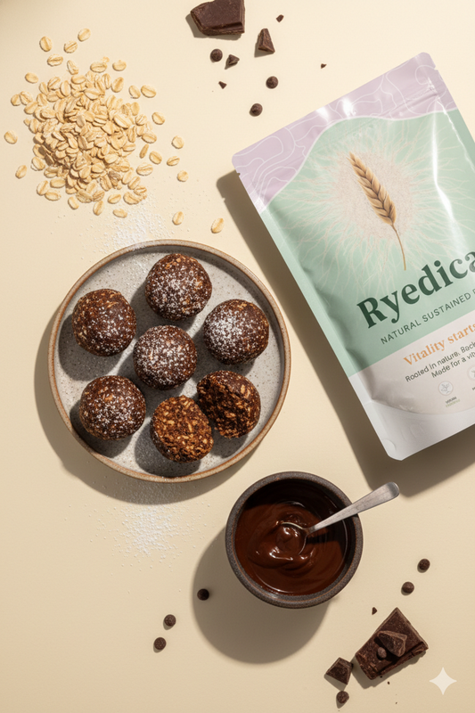 No-Bake Ryedical Energy Bites