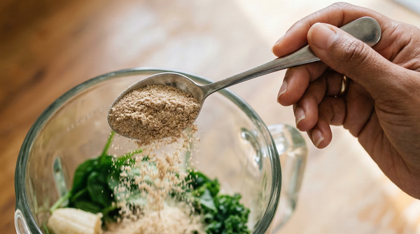 One tablespoon. Done in 3 seconds.